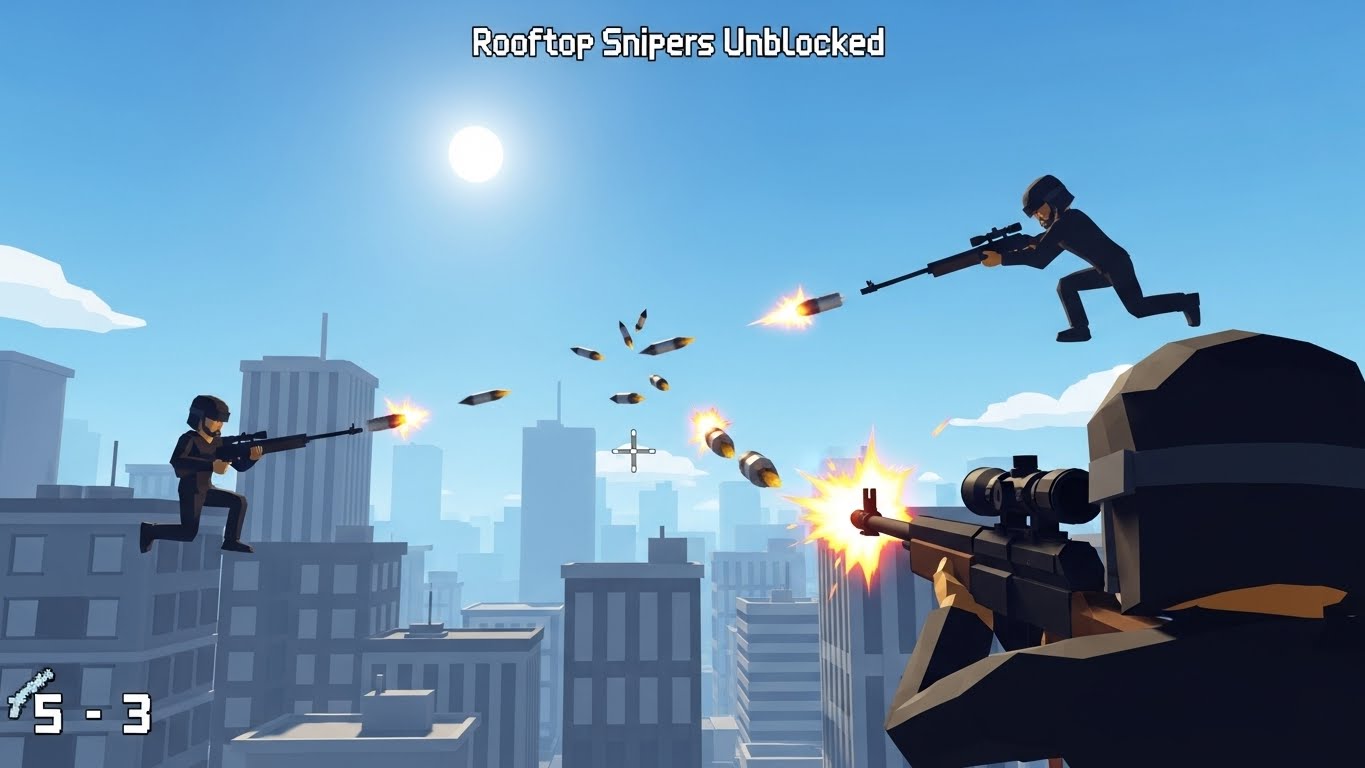 Rooftop Snipers Unblocked: A Deep Dive into the Game's Strategies