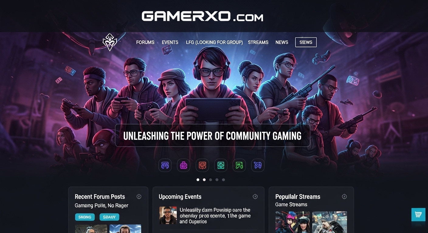 GamerXO Dot Com: Unleashing the Power of Community Gaming