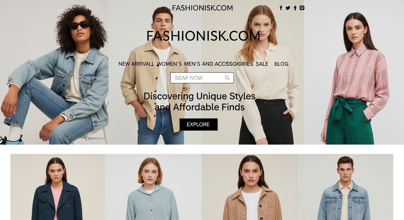 Fashionisk .com: Discovering Unique Styles and Affordable Finds