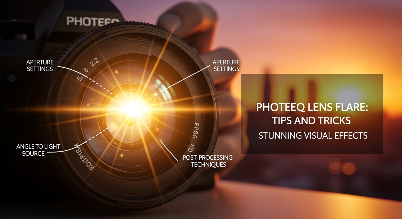 Photeeq Lens Flare: Tips and Tricks for Stunning Visual Effects